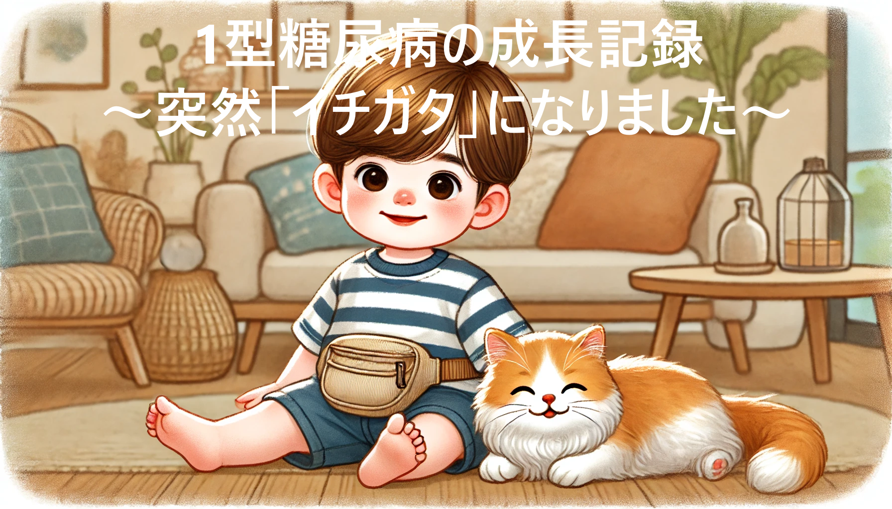 1型糖尿病の成長記録